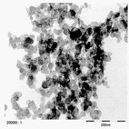 TEM-Aufnahme von Carbon Black Agglomeraten. © NanoCare Final Scientific Report 