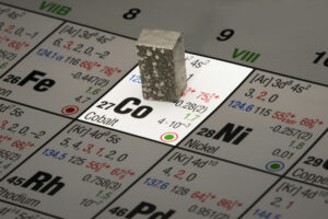 Kobalt auf Periodensystem der Elemente. Bildquelle: 