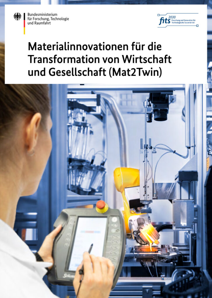 Titelbild Broschüre Mat2Twin BMFTR 2025
