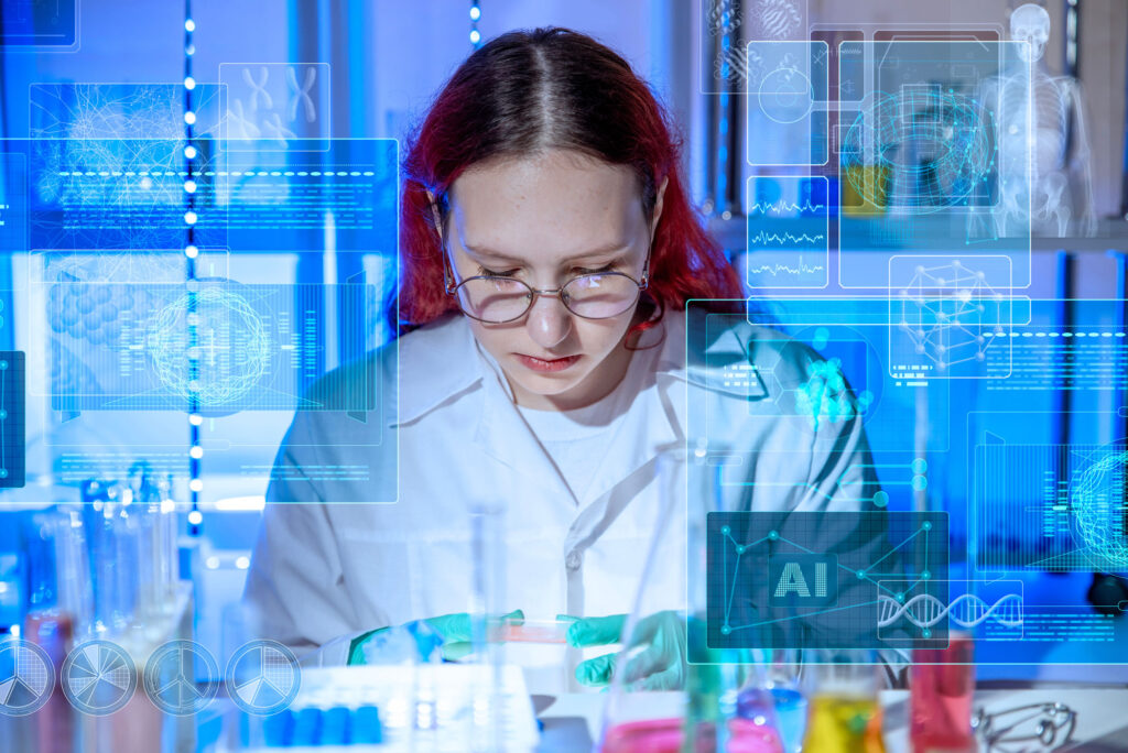 Wissenschaftlerin. KI. Bildquelle: TSViPhot - stock.adobe.com