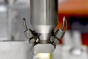 Plasmadüse mit Beschichtungseinheit (Quelle: Plasmatreat GmbH