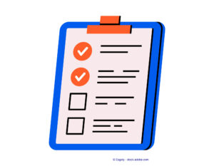 Illustration einer Checkliste. Bildrechte:Esgoty - stock.adobe.com