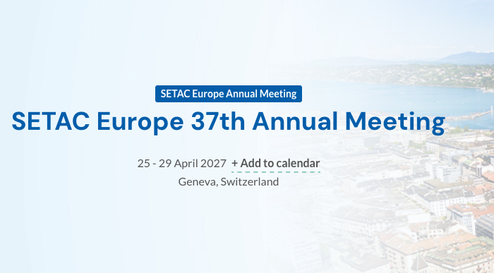 Bildschirmfoto SETAC Konferenz 2027 Webseite